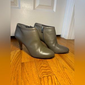 High heel booties